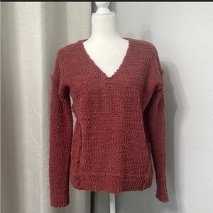 Pink Rose brand mauve knit sweater